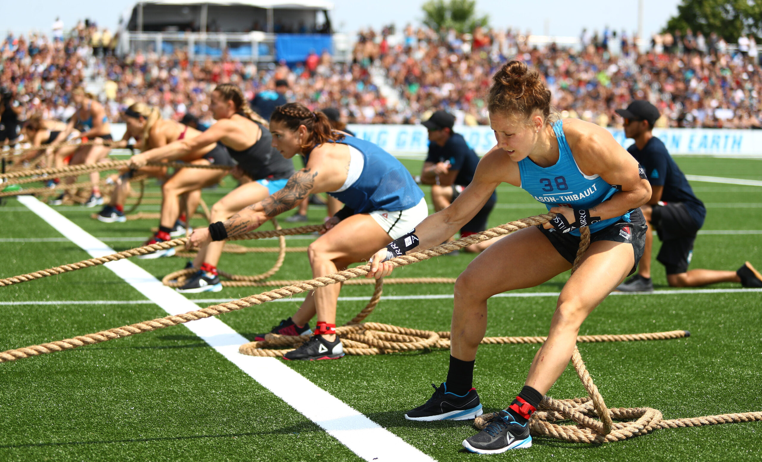 crossfit sled pulls