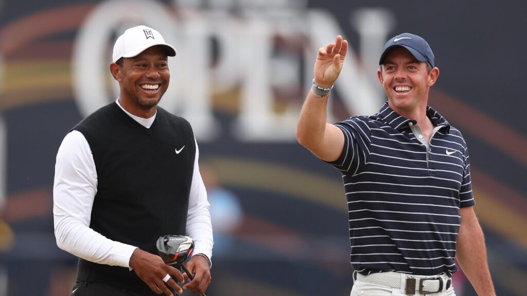 Tiger woods and Rory McIlroy